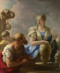 Rebecca au puits, 1708-13
