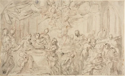 Salomé avec la tête de Saint Jean-Baptiste devant Hérode