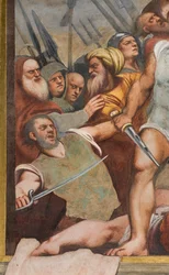 Christ cloué sur la croix