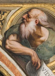Buste avec prophète (détail)