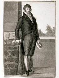 Portrait de Luigi Cherubini (eau-forte)