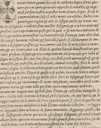 Essempio di recammi, page de titre verso, 1530