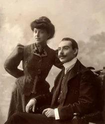 Alfredo Trombetta avec sa femme