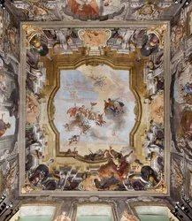 Plafond de la salle de bal du palais Dugnani