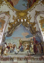 Détail de la fresque du plafond, Salle de l