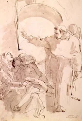 Le miracle de Saint Antoine de Padoue, c.1760
