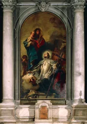 La Vierge apparaissant à Saint Jean de Népomucène