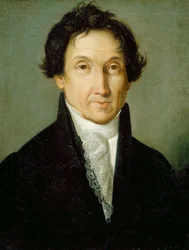 Autoportrait de Giovanni Battista Borghesi (1790-1846)