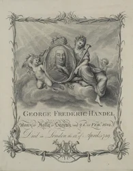 George Frideric Handel, gravé par Francesco Bartolozzi, c.1790
