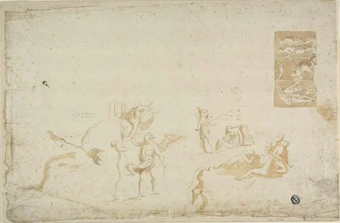 Esquisses de sujets mythologiques