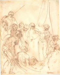 Saint Pierre guérit (?)