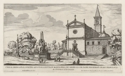 Église dédiée à S. Pietro Apostolo (Église de San Pietro in Montorio)