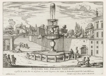 Fontaine au Vatican (Fontane di Roma)
