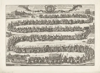 Procession du pape Innocent XI vers Saint-Jean de Latran