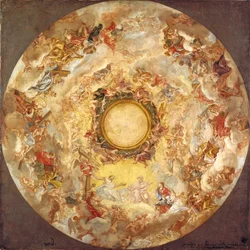 Sainte Agnès est reçue au ciel