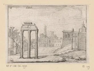 Vue du Forum Romain à Rome
Listesso (titre sur l