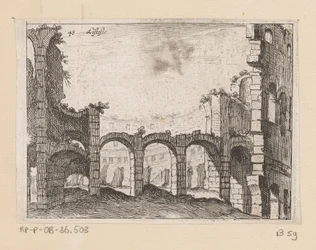 Ruines du Colisée à Rome