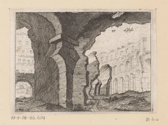 Ruines du Colisée à Rome