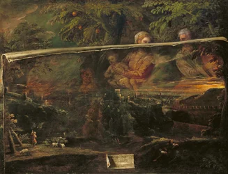 Une Vision de la Sainte Famille près de Vérone, 1581