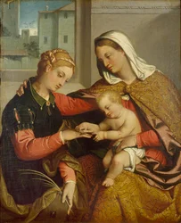 Le Mariage Mystique de Sainte Catherine