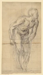 Nu masculin debout (recto) ; Nu masculin debout (verso)