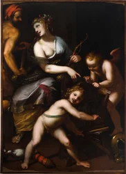 La préparation des flèches de Cupidon