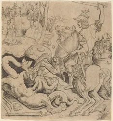 Saint Georges et le dragon