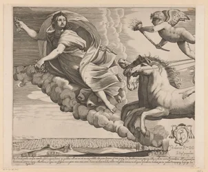 Apollon et Aurore (partie gauche)