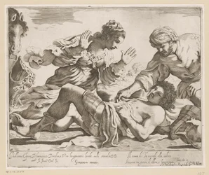 Erminia et Vafrino trouvent Tancrède