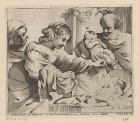 Sainte Famille avec Anne et le jeune Jean-Baptiste