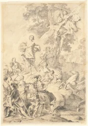 Apollon, les Muses et Mars : En louange de Tasso