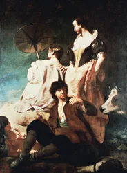 Idylle sur le rivage