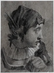 Tête d’une jeune fille (Barbara Piazzetta ?)