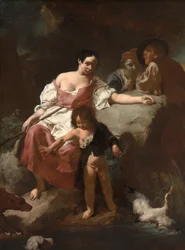 Scène pastorale, 1740