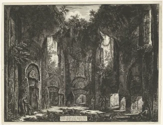 Académie dans la Villa Adriana à Tivoli