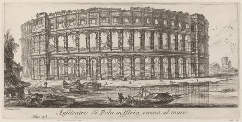 Amphithéâtre de Pula en Istrie