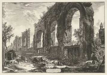 Aqueduc de Néron à Rome (Gezichten op Rome)