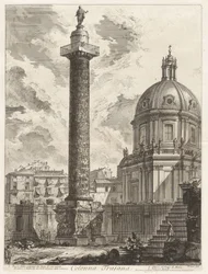 Colonne Trajane, de Vedute di Roma (Vues de Rome)