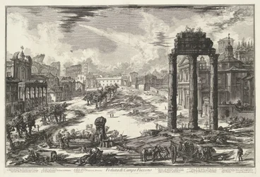 Forum Romain à Rome (série Vues de Rome)