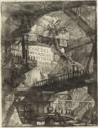 De la série Les Prisons Imaginaires (Le Carceri d