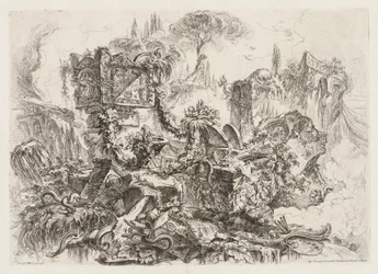 Groteschi : Ruines avec serpents