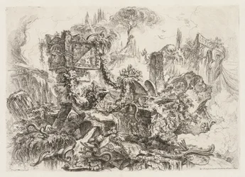 Groteschi : Ruines avec serpents, ca. 1745-50