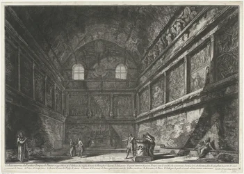 Intérieur de la Chiesa di Sant’Urbano à Rome