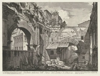 Intérieur du Portique d
