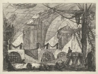 Prison avec chevalet (Invenzioni Capric di Carceri all Acqua Forte)