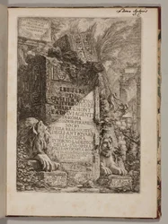 Lettres de justification écrites à Milord Charlemont et à ses agents de Rome... concernant la dédicace de son œuvre des Antiquités Romaines faite au même seigneur et récemment supprimée