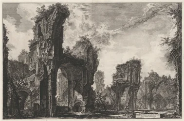 Ruines du Sisto, ou de la grande salle des thermes antonins