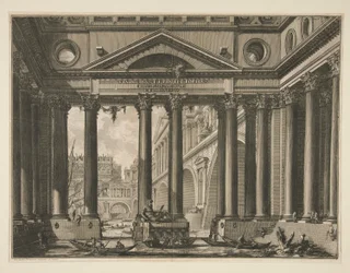 Deuxième frontispice du volume IV de Le Antichità Romane
