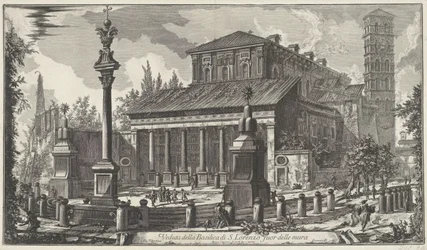 Saint-Laurent-hors-les-Murs à Rome (Gezichten op Rome)
