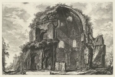 Temple de Minerva Medica à Rome (Vues de Rome)